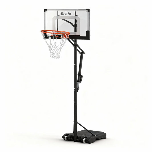 Everfit Portable Basketball Hoop Adjustable Pool Goal System Backyard 1.05M-2.1M - Image 3
