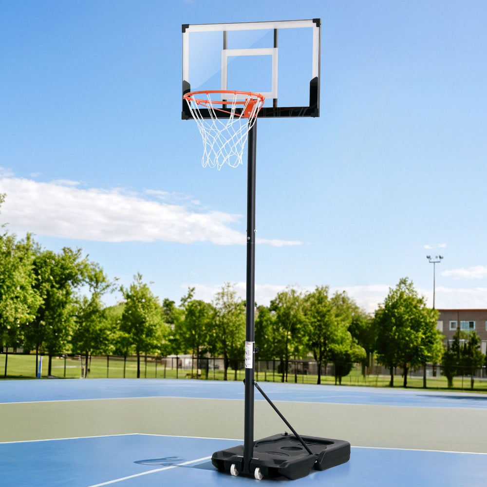 Everfit 3.05M Basketball Hoop Stand System Portable Height Adjustable w/ Knob - Image 7