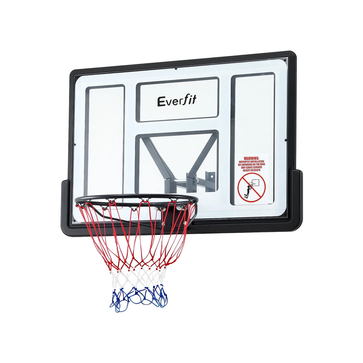 Everfit 43-Inch Wall Mount Kids Basketball Hoop Backboard Outdoor Sports - Image 2