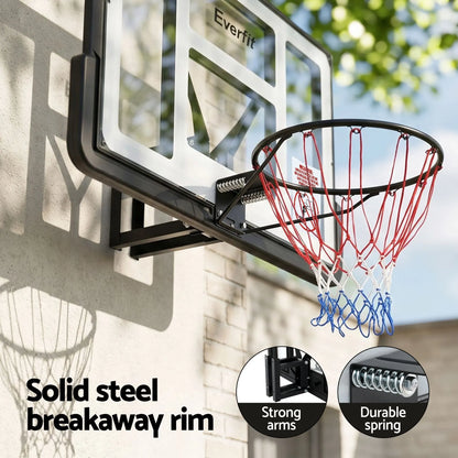 Everfit 43-Inch Wall Mount Kids Basketball Hoop Backboard Outdoor Sports - Image 5