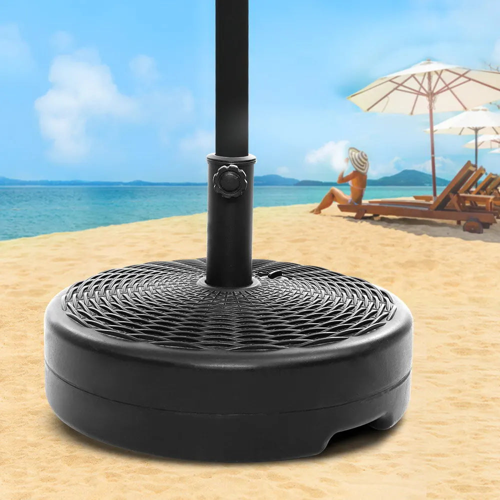 Instahut 51cm Outdoor Umbrella Base Round Stand Pod - Image 8