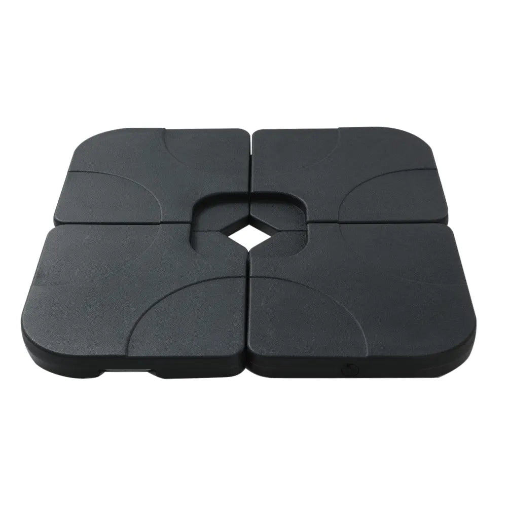 Instahut Outdoor Umbrella Base 50cm 4 Plates Stand Pod Cantilever