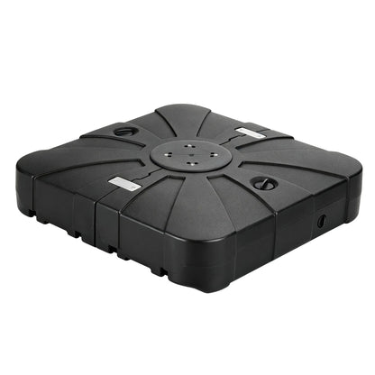 Instahut Outdoor Umbrella Base 2 Fillable 60kg Cantilever Umbrella Base with Wheels 84cm - Image 3