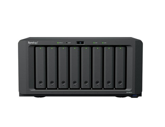 Synology DiskStation DS1825+ 8 Bay NAS, Diskless 3.5' HDD/SSD (0/8), 2x M.2 NVMe (0/2), AMD Ryzen...
