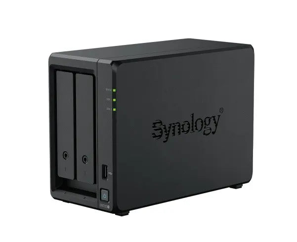 Synology DiskStation DS725+ 2-Bay 3.5' Diskless 1x 1GbE + 1x 2.5GbE, NAS (Scalable), AMD Ryzen R1...