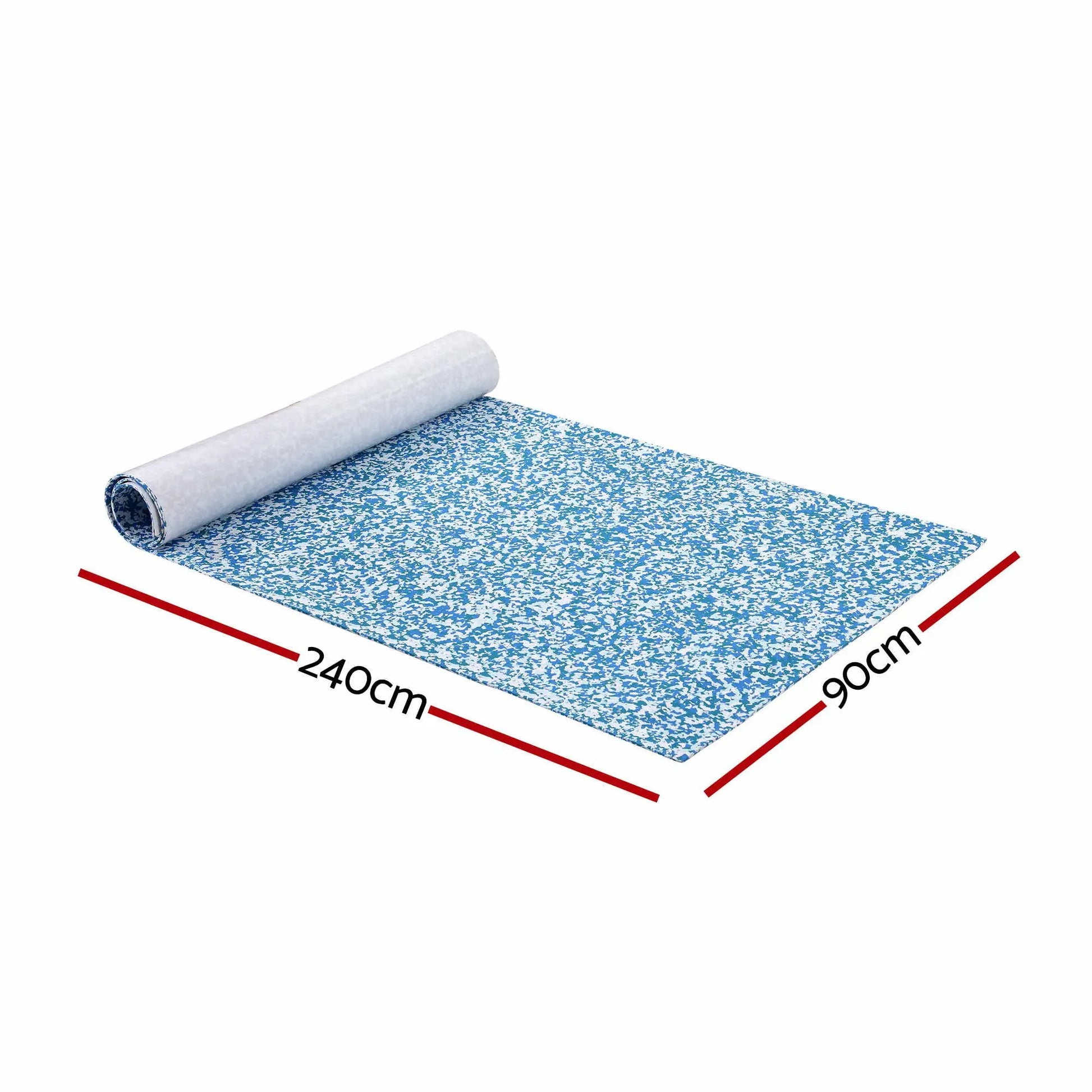 Seamanship Boat Flooring, EVA Foam Decking Mat, 240x90cm, Blue Camo - Image 2