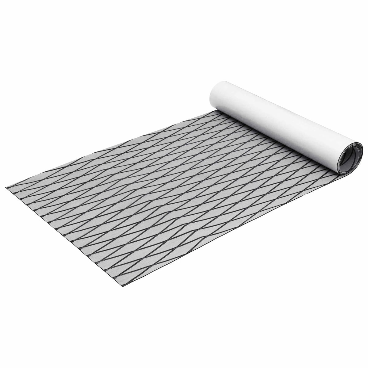 Seamanship EVA Foam Boat Flooring Deck Mat 240x90cm 6mm Diamond Light Grey - Image 2