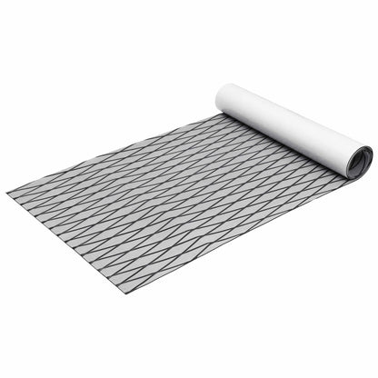 Seamanship EVA Foam Boat Flooring Deck Mat 240x90cm 6mm Diamond Light Grey - Image 2