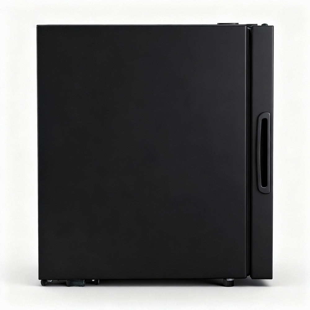 Devanti 40L Bar Fridge Glass Door Mini Fridge Countertop Cooler Black - Image 3