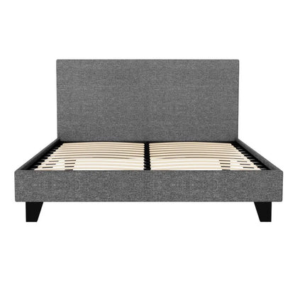 Artiss Bed Frame Double Size Grey NEO - Image 2