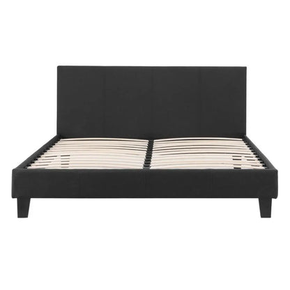Artiss Bed Frame Queen Size Charcoal NEO - Image 2
