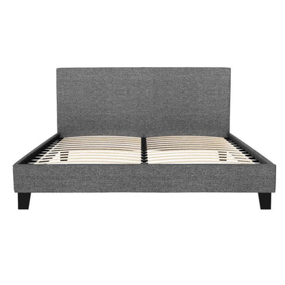 Artiss Bed Frame Queen Size Grey NEO - Image 2