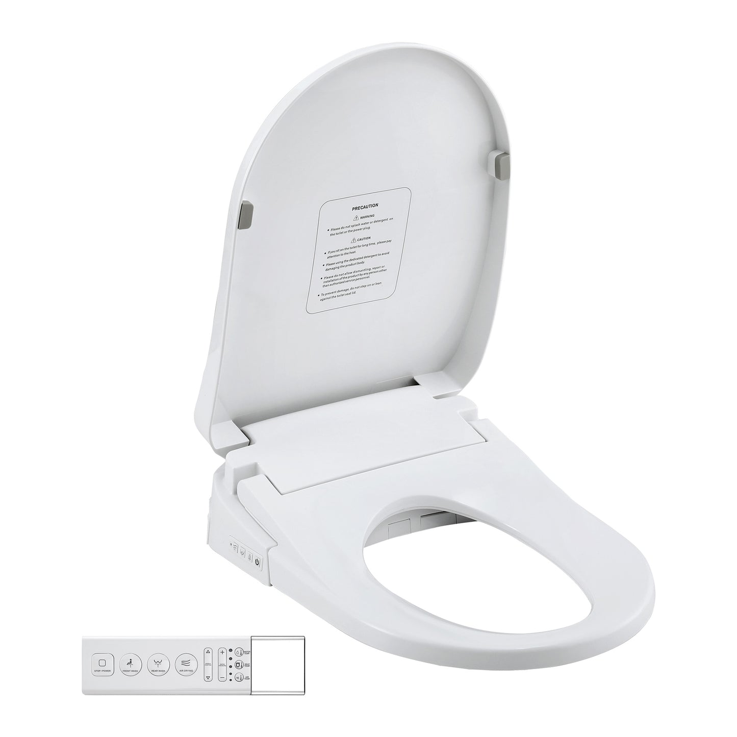 Cefito Smart Electric Bidet Toilet Seat Wireless Remote Heated Dryer Auto Wash - Image 2