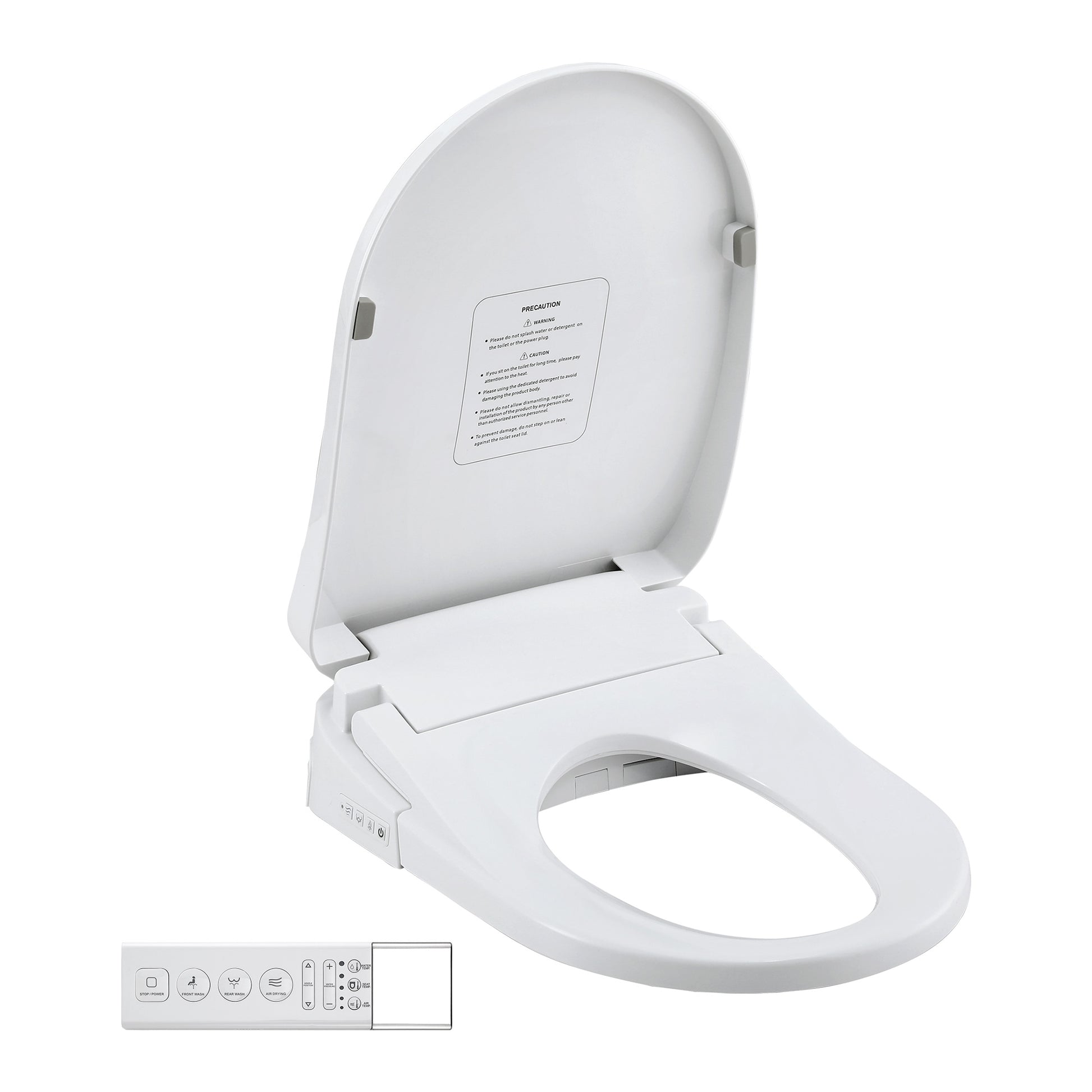 Cefito Smart Electric Bidet Toilet Seat Wireless Remote Heated Dryer Auto Wash - Image 2