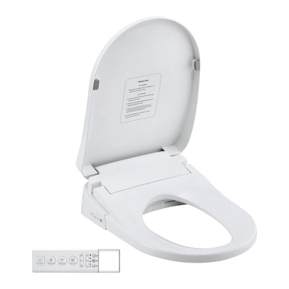 Cefito Smart Electric Bidet Toilet Seat Wireless Remote Heated Dryer Auto Wash - Image 2