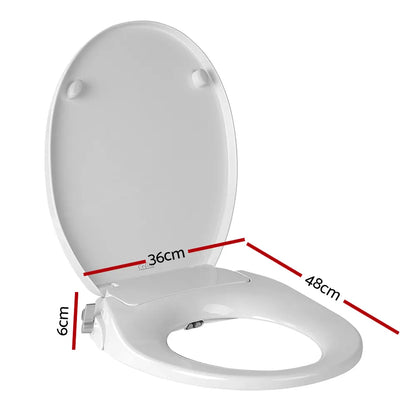 Cefito Non Electric Bidet Toilet Seat Cover Auto Water Spray Wash Knob Control - Image 2