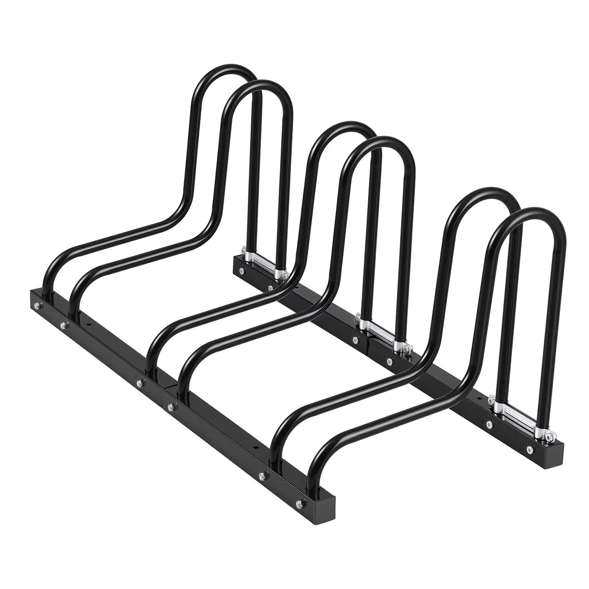 Weisshorn 3 Bike Floor Stand Rack Fits 20"-29" MTB Tires for Garage Storage - Image 3