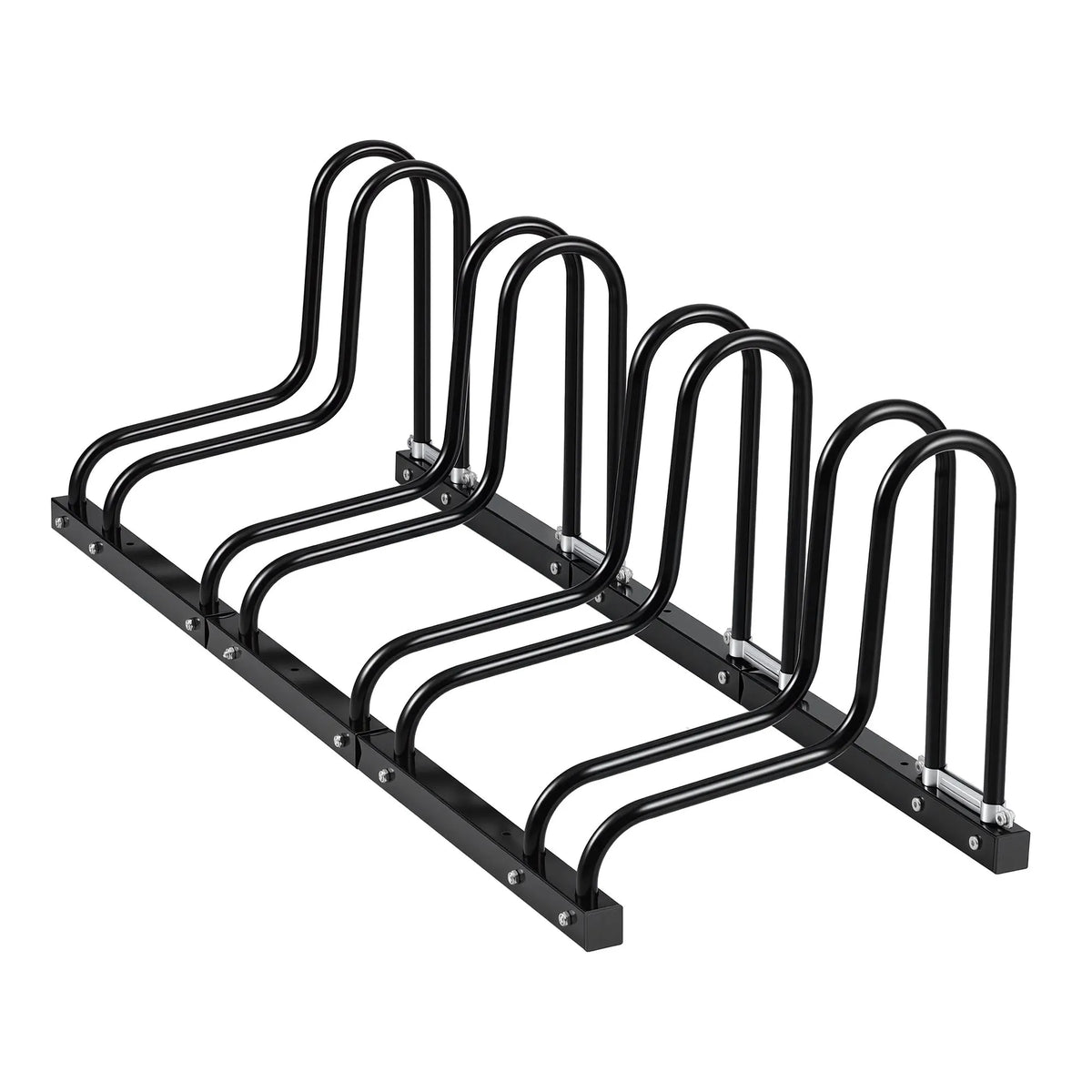 Weisshorn 4 Bike Floor Stand Rack Fits 20"-29" MTB Tires for Garage Storage - Image 3