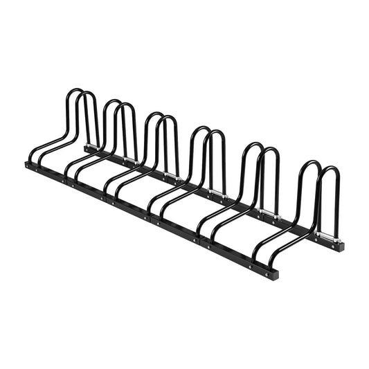 Weisshorn 6 Bike Floor Stand Rack Fits 20"-29" MTB Tires for Garage Storage