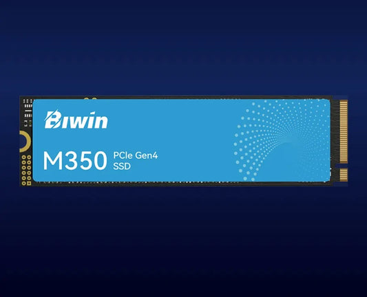 BIWIN M350-500G SSD M.2 NVMe PCIe4.0 Read speed 6000 MB/s Write speed 5000 MB/s BM350NN500G-RGX...