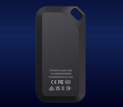 BIWIN BIW-PD450-1000GB Black USB3.2 Gen1 up to 430 MB/s  400 MB/s case pack 20/80 - Hard Disk Dri... - Image 4