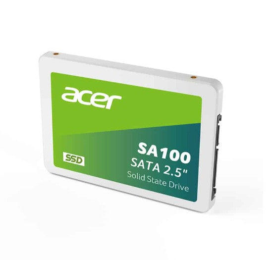 ACER SA100-480GB 2.5″ SATA lll SSD Writing Speed 493 MB/s Reading Speed 560 MB/s BL.9BWWA.103 - 3...