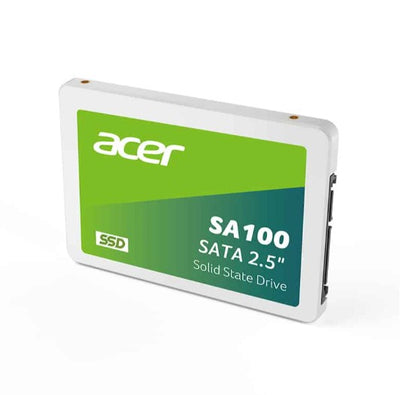 ACER SA100-480GB 2.5″ SATA lll SSD Writing Speed 493 MB/s Reading Speed 560 MB/s BL.9BWWA.103 - 3...