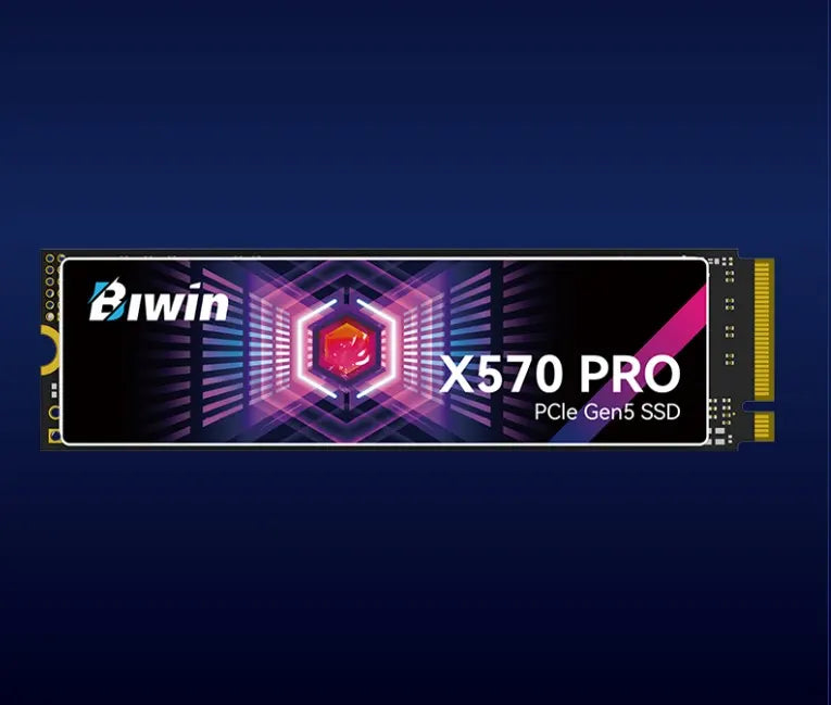 BIWIN Black Opal X570-8TB PRO SSD M.2 NVMe PCIe Gen5*4 Reading speed 14000 MB/s Writing speed 130...