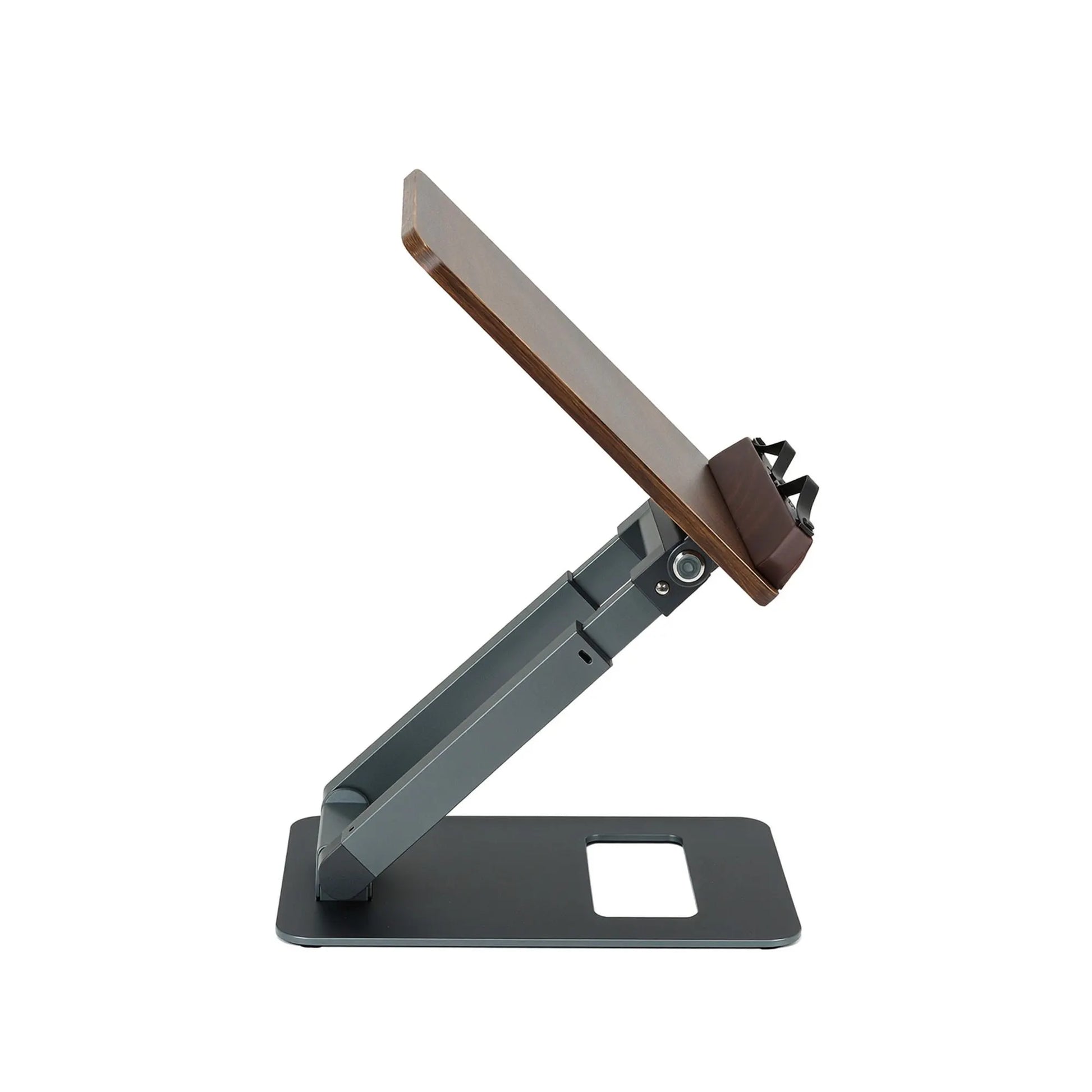 Artiss Book Stand Telescopic Book Holder with Page Clip Ergonomic Desktop Stands OAK - Image 3