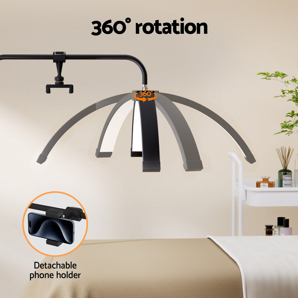 Embellir LED Beauty Light Half Moon Lamp Makeup Tattoo Eyelash Extensions Salon - Image 4