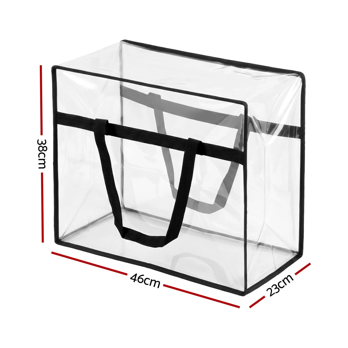 Artiss Blanket Storage Bags 8Pcs 40L PVC Box Clothes Doona Moving Organiser - Image 2