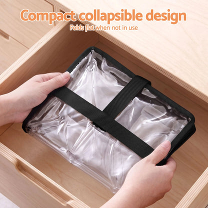 Artiss Blanket Storage Bags 8Pcs 40L PVC Box Clothes Doona Moving Organiser - Image 7