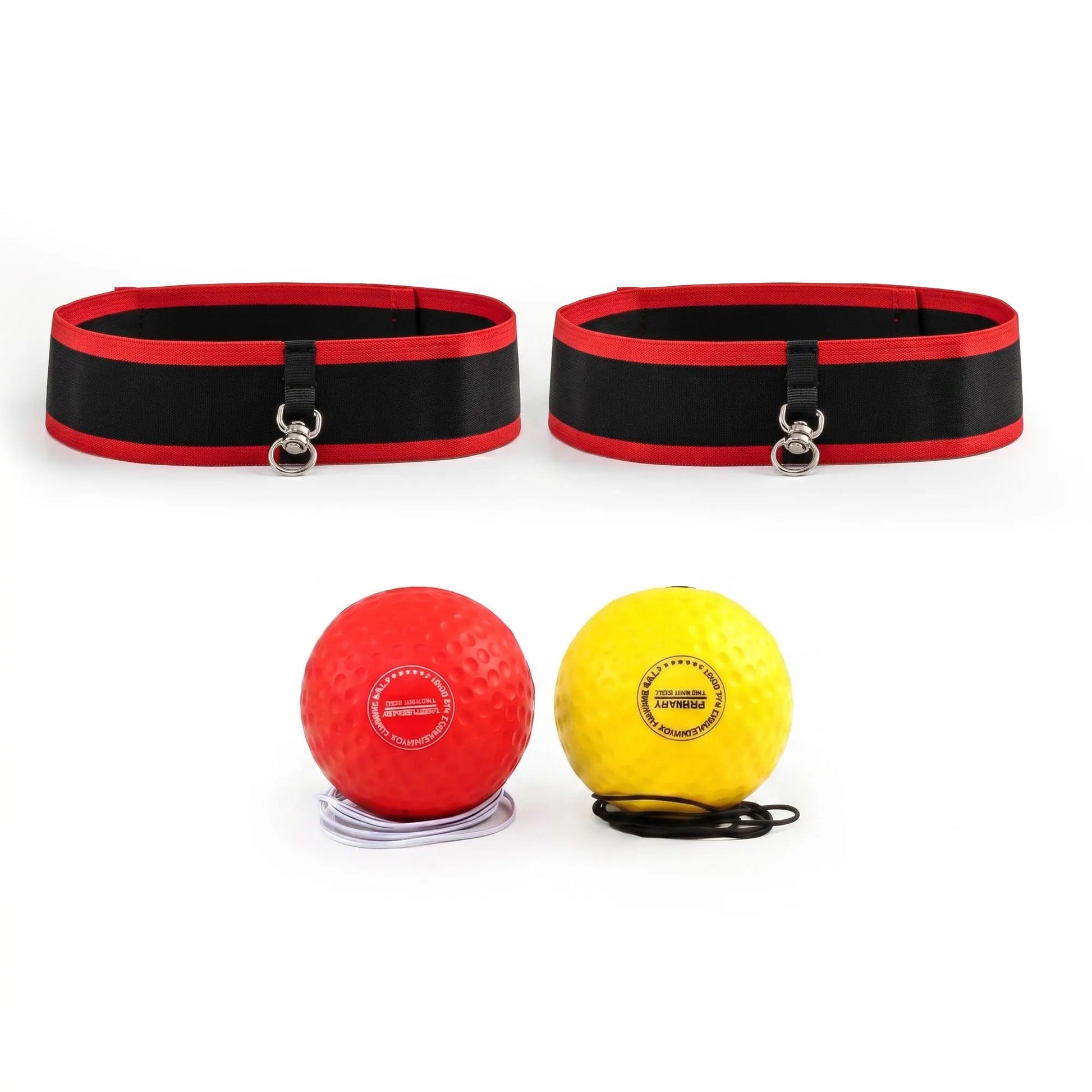 Everfit Boxing Reflex Ball Headband Hand Eye Coordination Stress Relief 2 Balls - Image 3