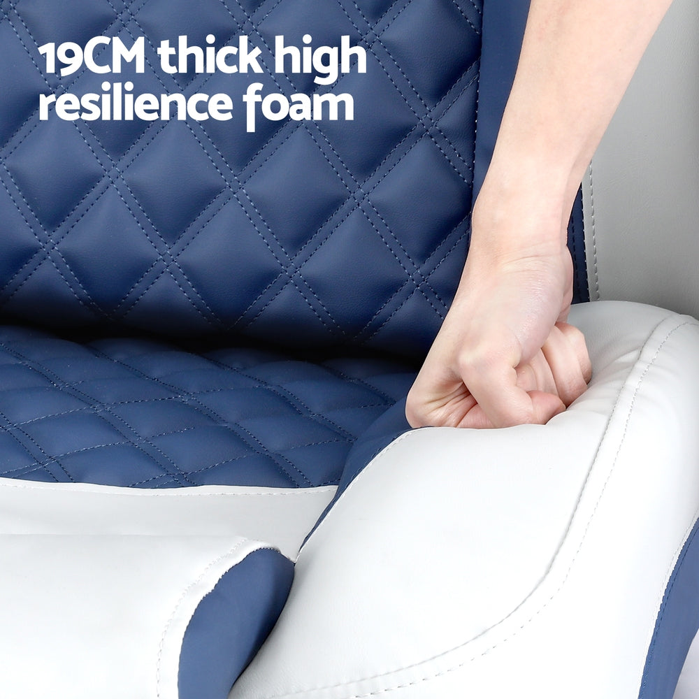Seamanship Reclining Captain Boat Seat 90°-155° Recline, 19cm Thick Cushion - Image 6