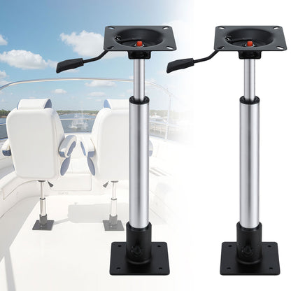 Seamanship Boat Seat Pedestal 55–75cm Adjustable Gas Lift 360 Degrees Swivel 2 Pack - Image 9