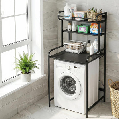Artiss Bathroom Storage Shelf Over Washing Machine Toilet 3 Tier - Image 9