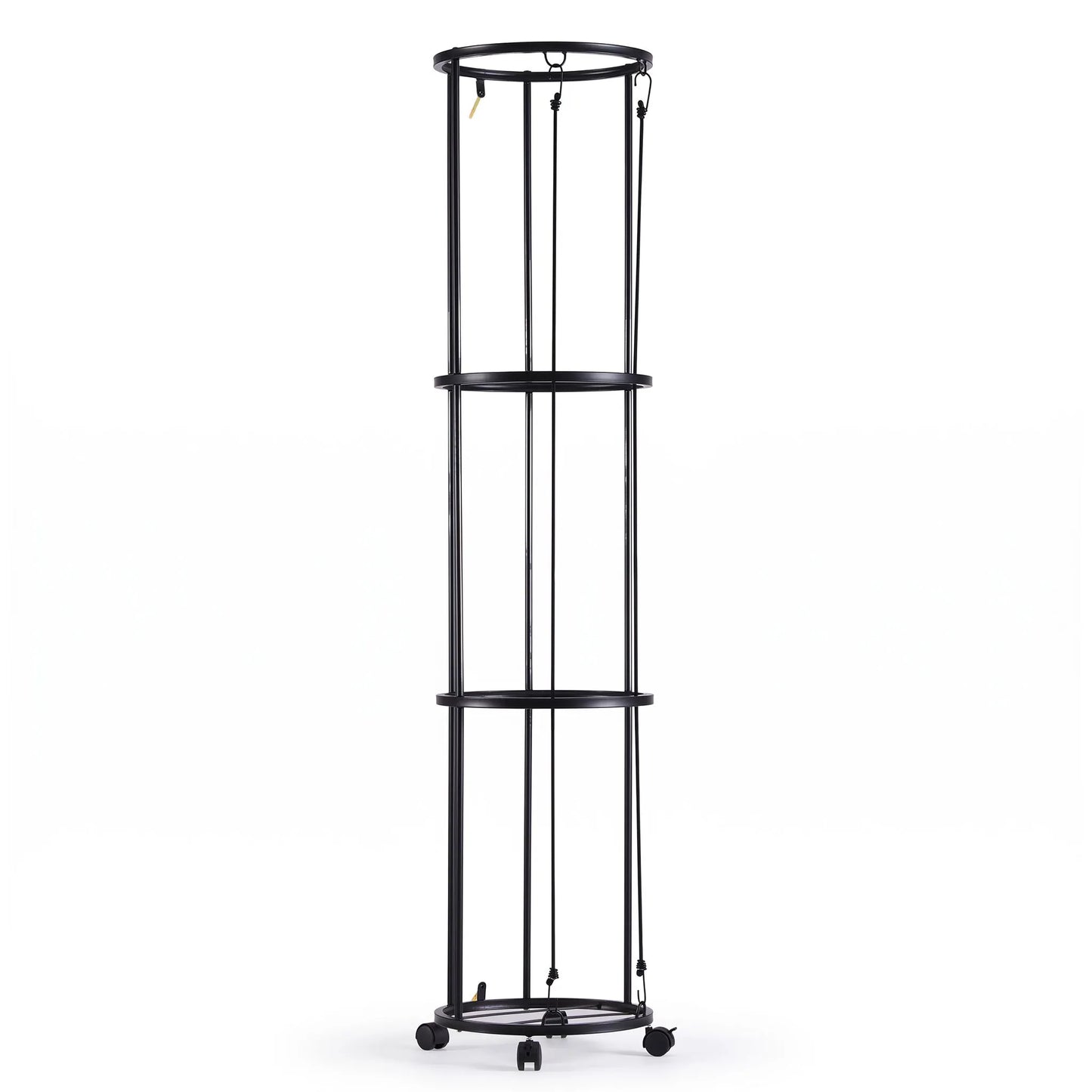 Everfit Vertical Ball Storage Rack with Wheels Sports Equipment Organiser - Image 3