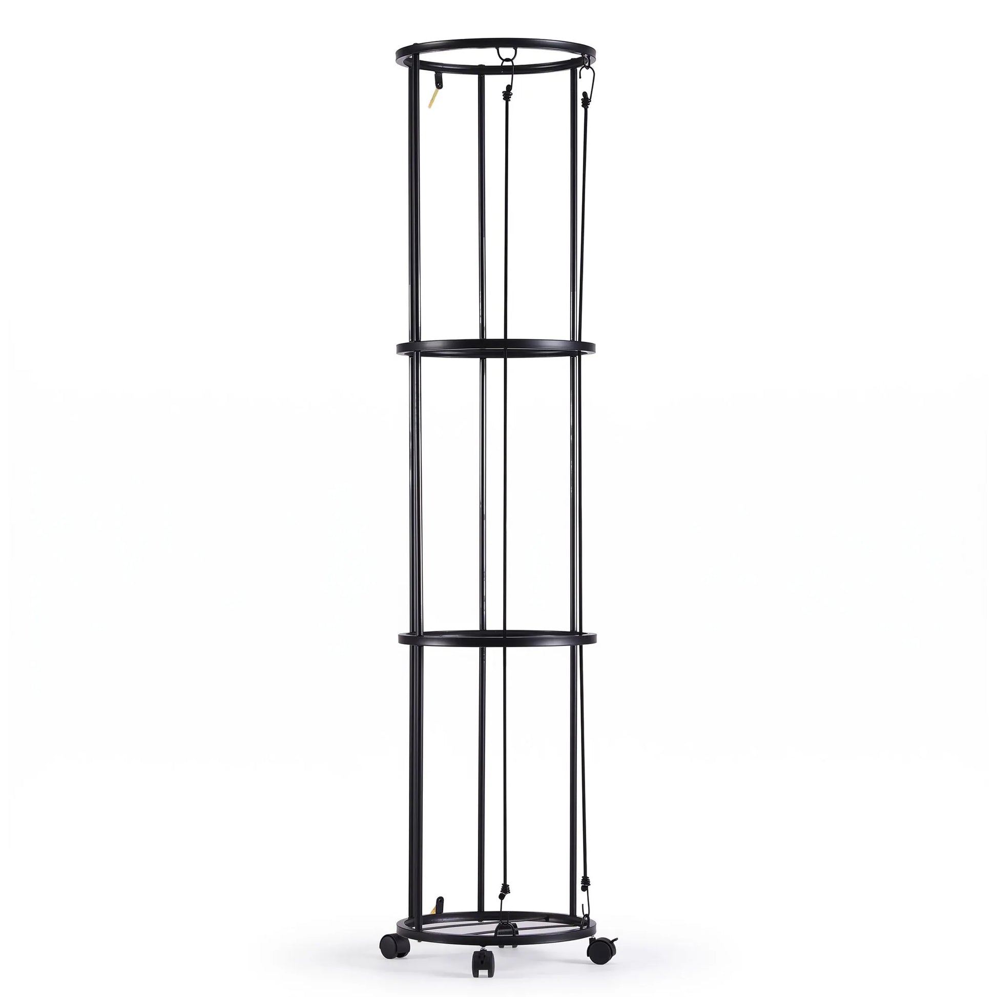 Everfit Vertical Ball Storage Rack with Wheels Sports Equipment Organiser - Image 3