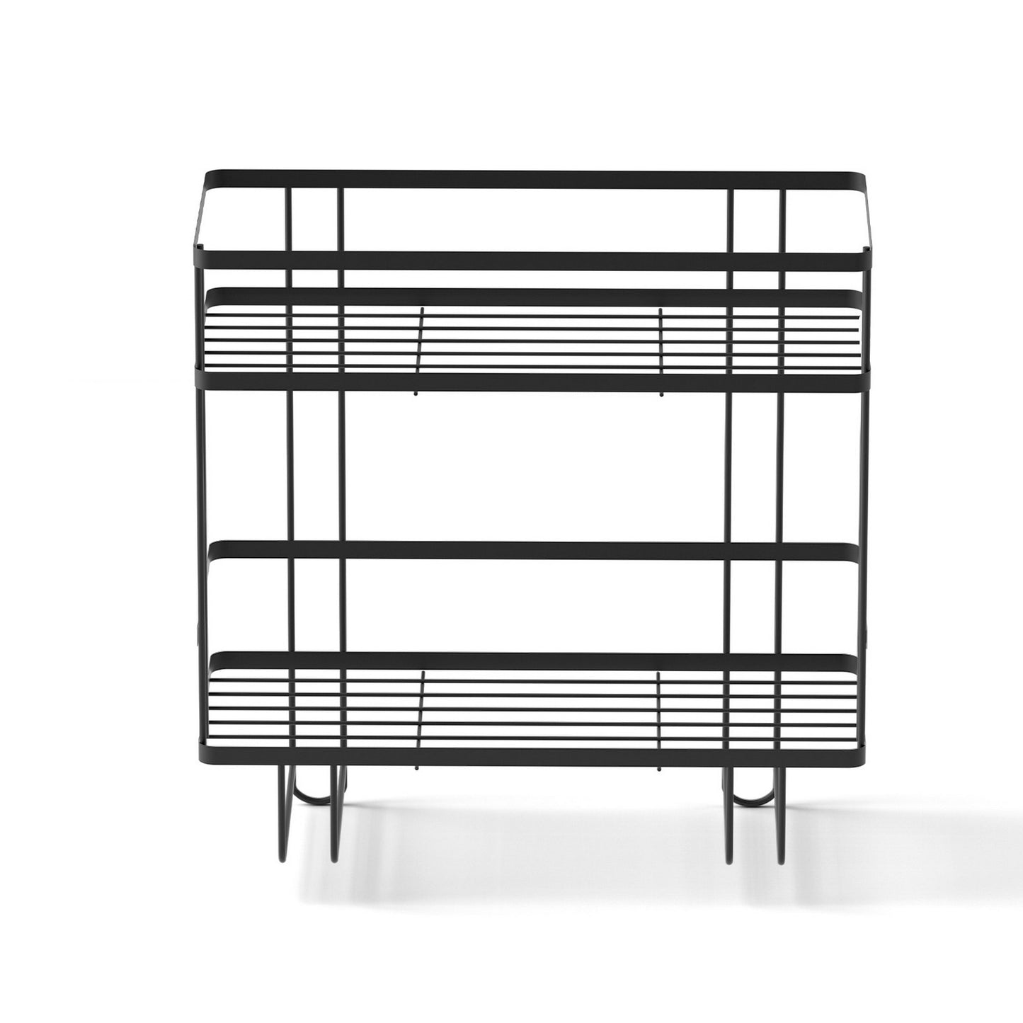 Artiss Over Toilet Storage Rack Bathroom Shelf Organizer 2 Tier - Image 3