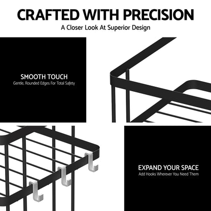 Artiss Over Toilet Storage Rack Bathroom Shelf Organizer 2 Tier - Image 7