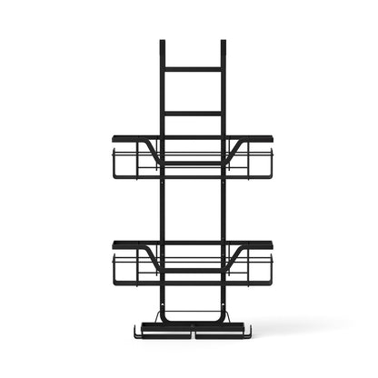 Artiss 3 Tier Over The Door Shower Caddy Hanging Bathroom Storage Organizer - Image 3