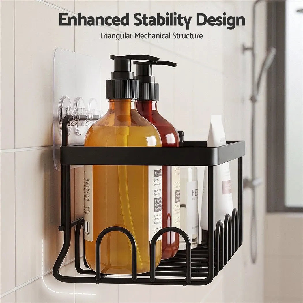 Artiss Shower Caddy Metal Bathroom Organiser Rust Resistant 6 Pack - Image 7