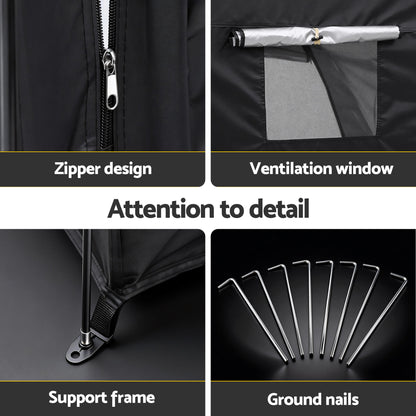 Giantz Bike Storage Tent Outdoor Waterproof UV Resistant Shelter w/ Ventilation - Image 7