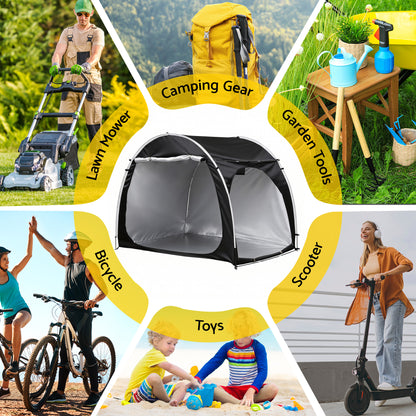 Giantz Bike Storage Tent Outdoor Waterproof UV Resistant Shelter w/ Ventilation - Image 9