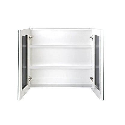 Cefito Bathroom Mirror Cabinet 750x720mm White - Image 3