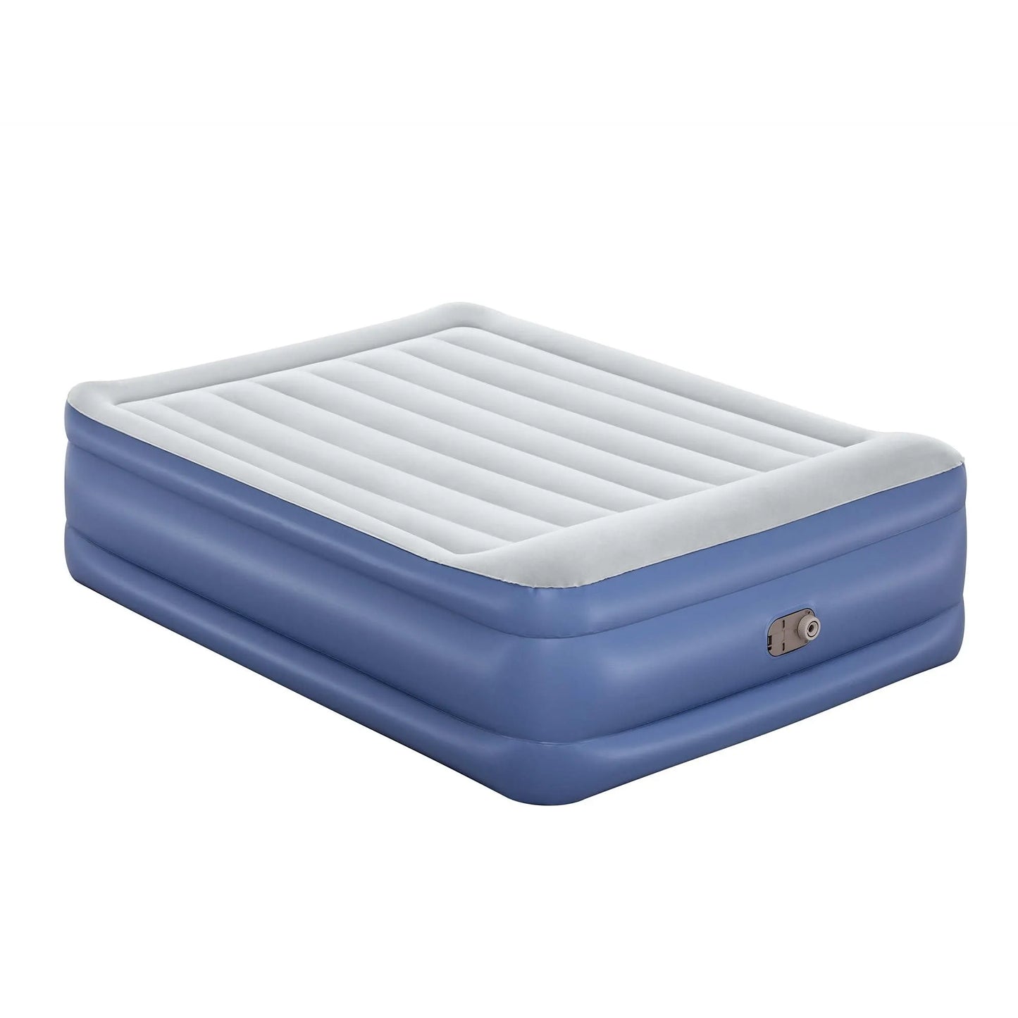 Bestway Queen Air Mattress with Built-in Pump Tritech Inflatable Bed 56cm - Image 3