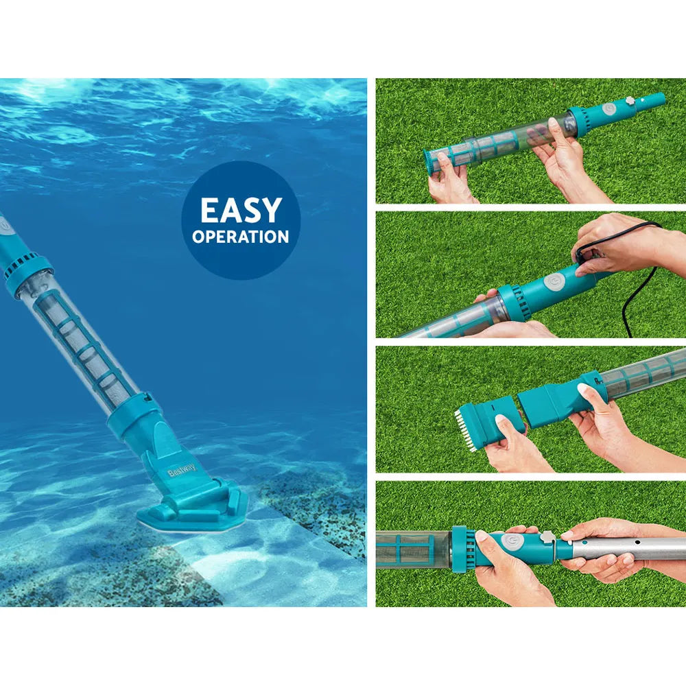 Bestway Pool Cleaner Vacuum Cordless Swimming Pools Cleaning Kit AquaSurge - Image 4