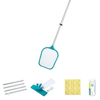 Bestway Pool Cleaner Vacuum Chemical Dispenser Thermometer Swimming Pools Cleaning Kit - Image 3