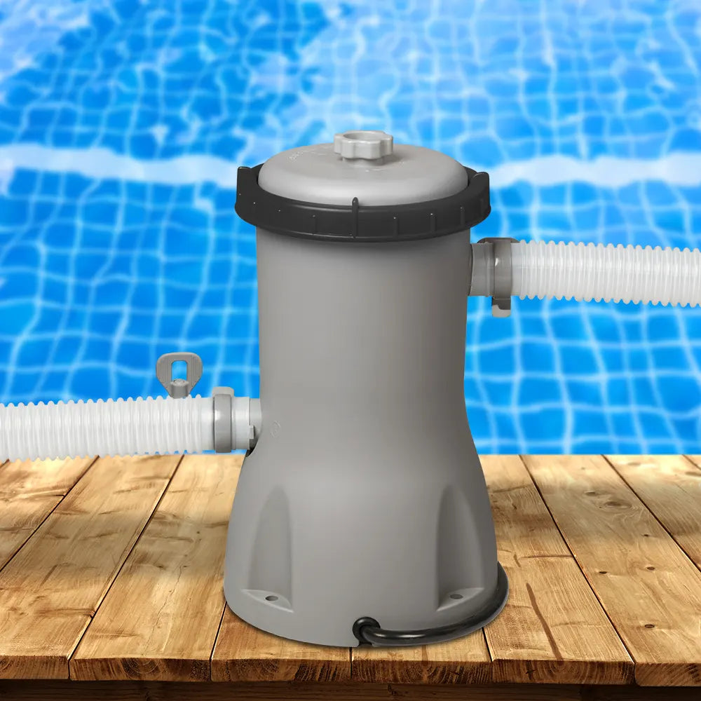Bestway Pool Pump Cartridge Filter 530GPH 2006L/H Flowclear? Filters Cleaner - Image 7