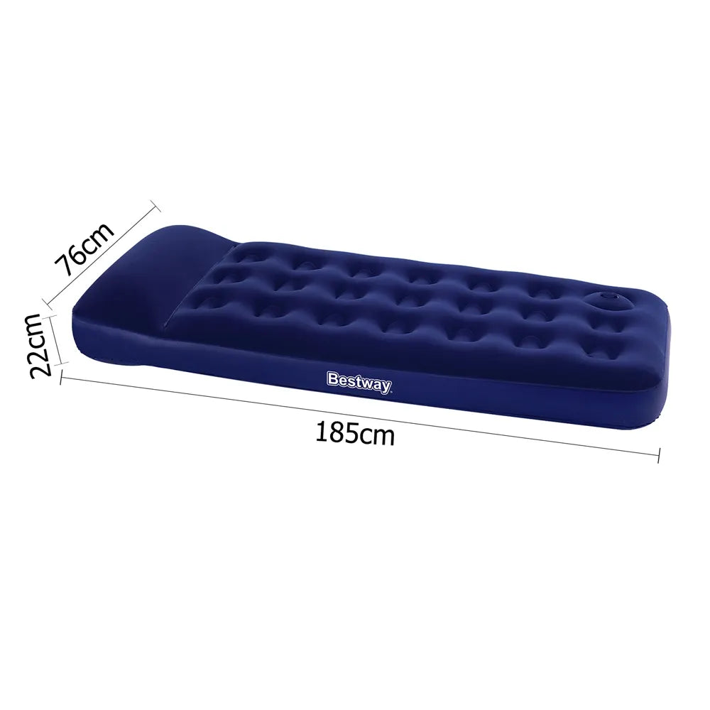 Bestway Single Size Inflatable Air Mattress - Navy - Image 2